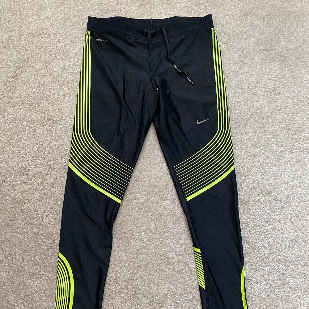Womens Nike Power Speed Running tight Large L